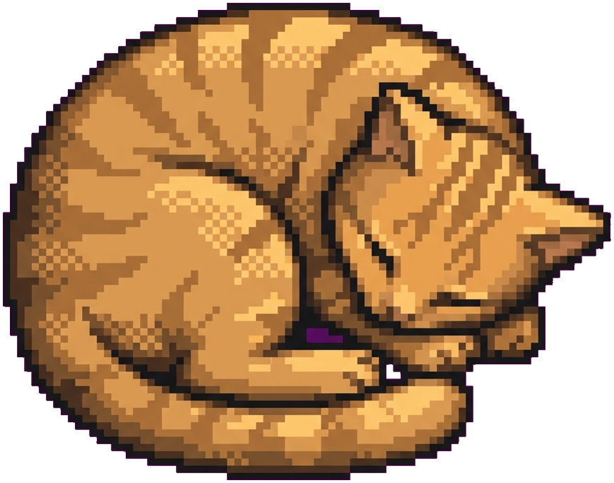 Sleeping cat