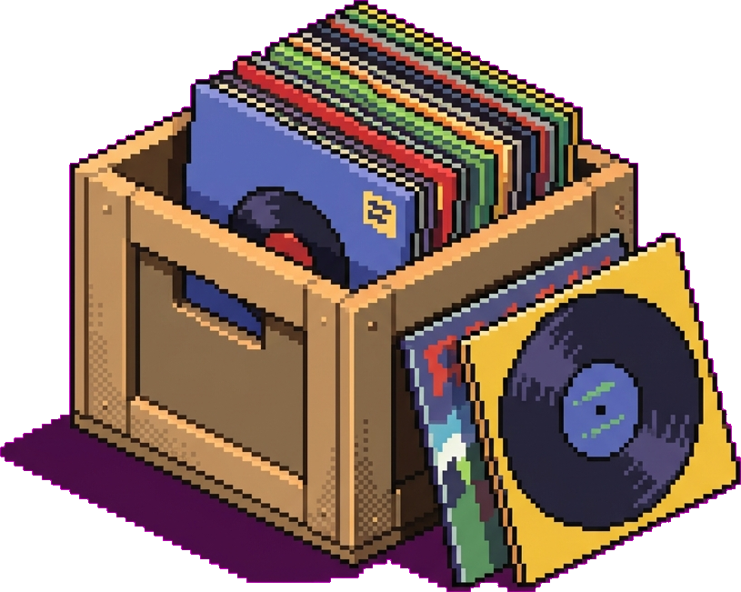 Vinyl crate
